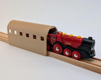 Modular Straight Train Tunnel: Brio, Lillabo Compatible