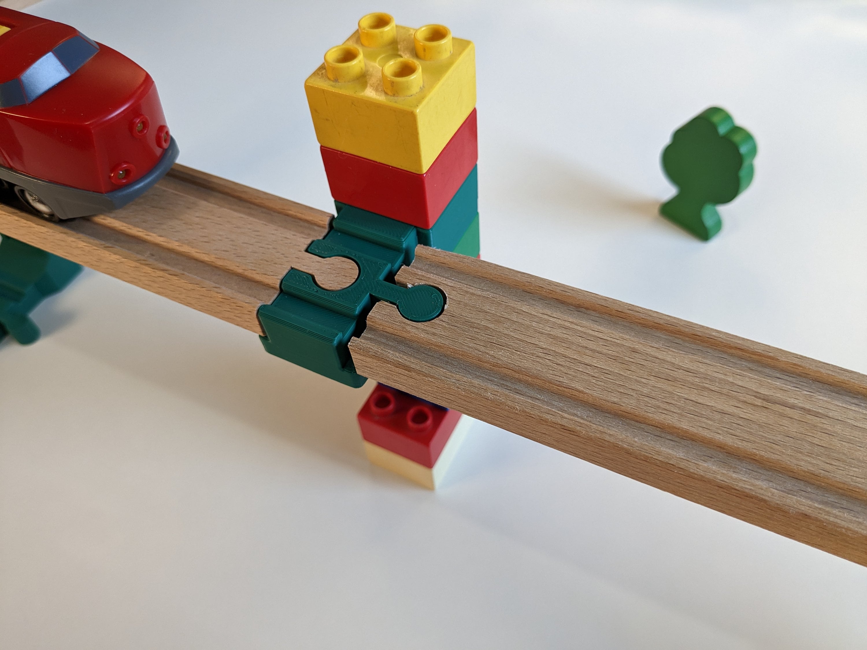 Connecteurs De Voie De Train Jouets Compatibles Avec Brio & Duplo