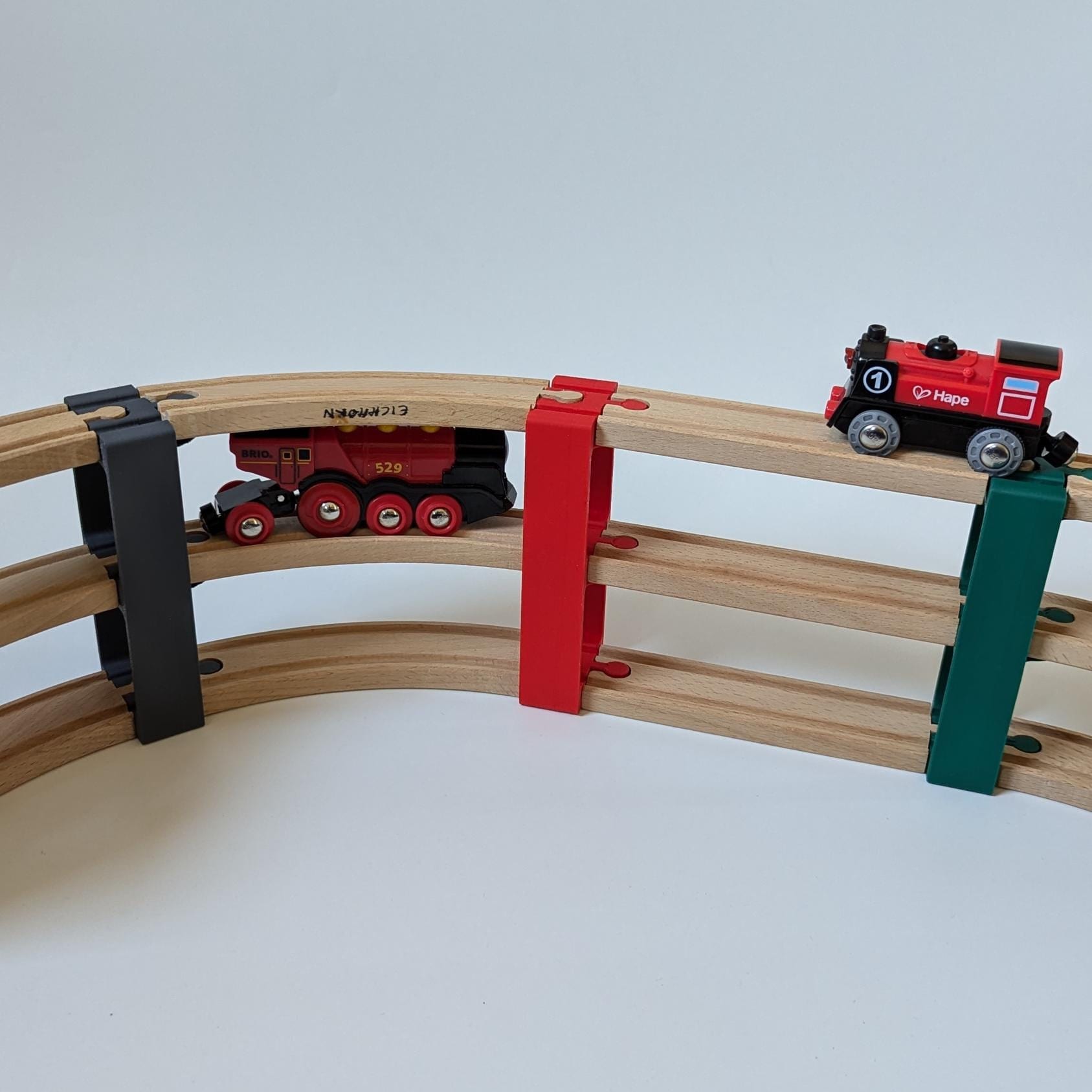 Carrefour Pour Train En Bois Briocks® - Compatible BRIO, Thomas, IKEA