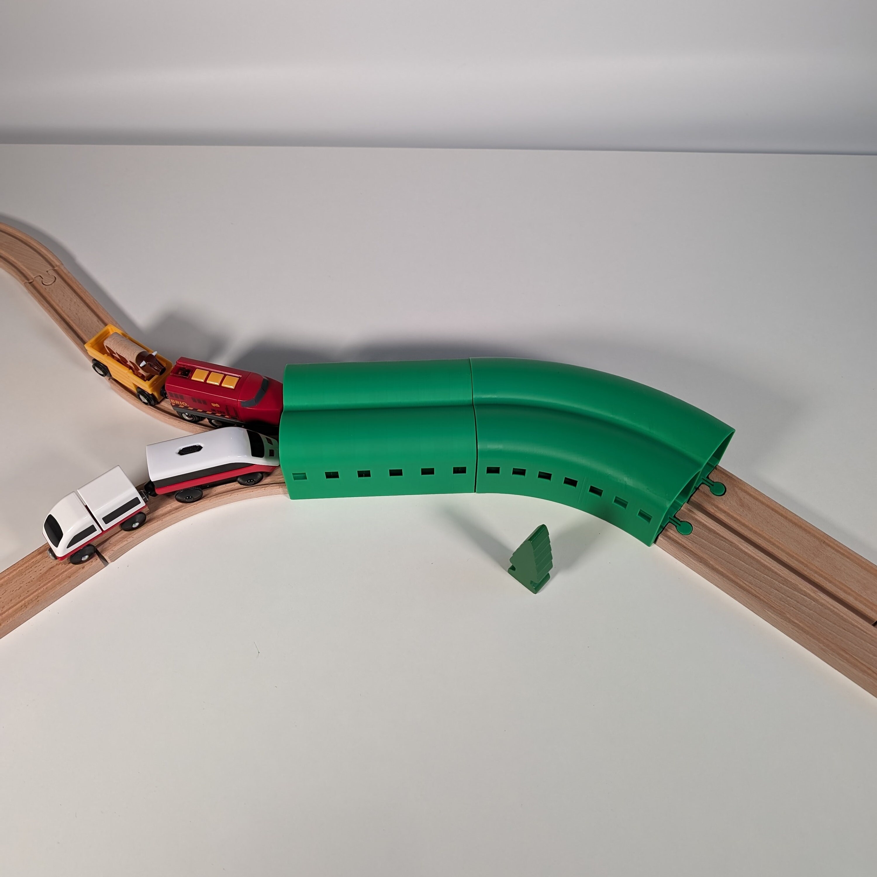 Modular Tunnels for Train Track Brio Extension / Lillabo / Playtive
