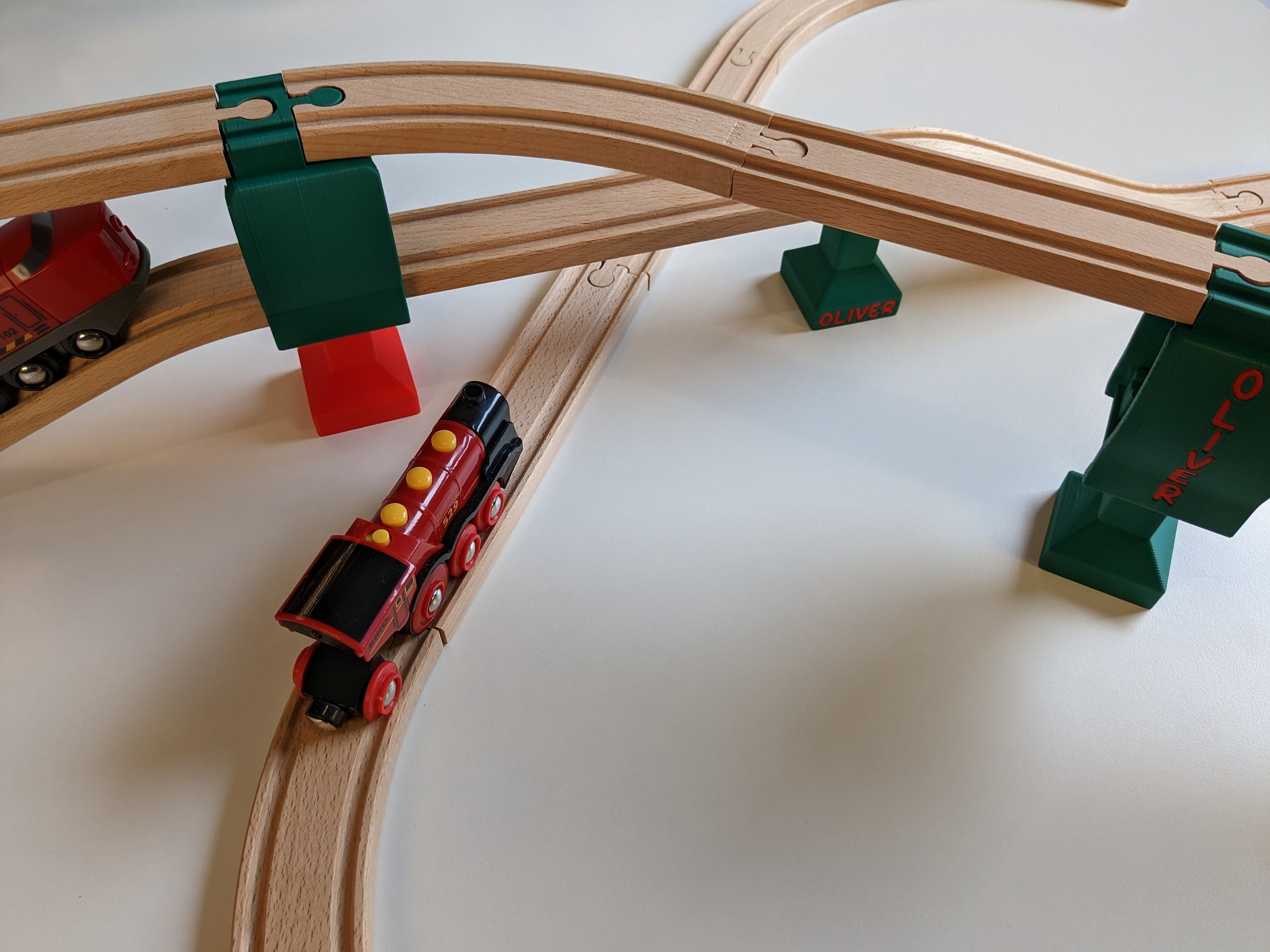 Linke Weichen-Nadel Für Holzeisenbahn – Passt Zu BRIO, Thomas, IKEA & Co.