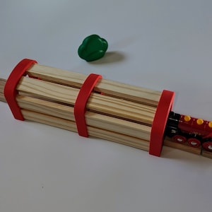 Wooden Tunnel for Train Track Brio extension / Lillabo / Playtive / Hape / Duplo / Imaginarium / Thomas / Melissa & Doug