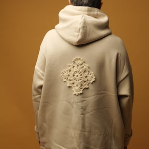 Oversize mens cotton hoodie-Mens gift-Mens hoodied sweatshirt-Mens winter hoodie-Fleeced hoodie-Men's Pullover Hoodie-Warm Hooded Sweatshirt