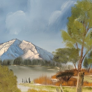 Mountain Ridge Lake- Bob Ross Season 23 Episode 3 - Etsy