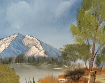 絵画 Mountain ridge lake Mountain Ridge Lake