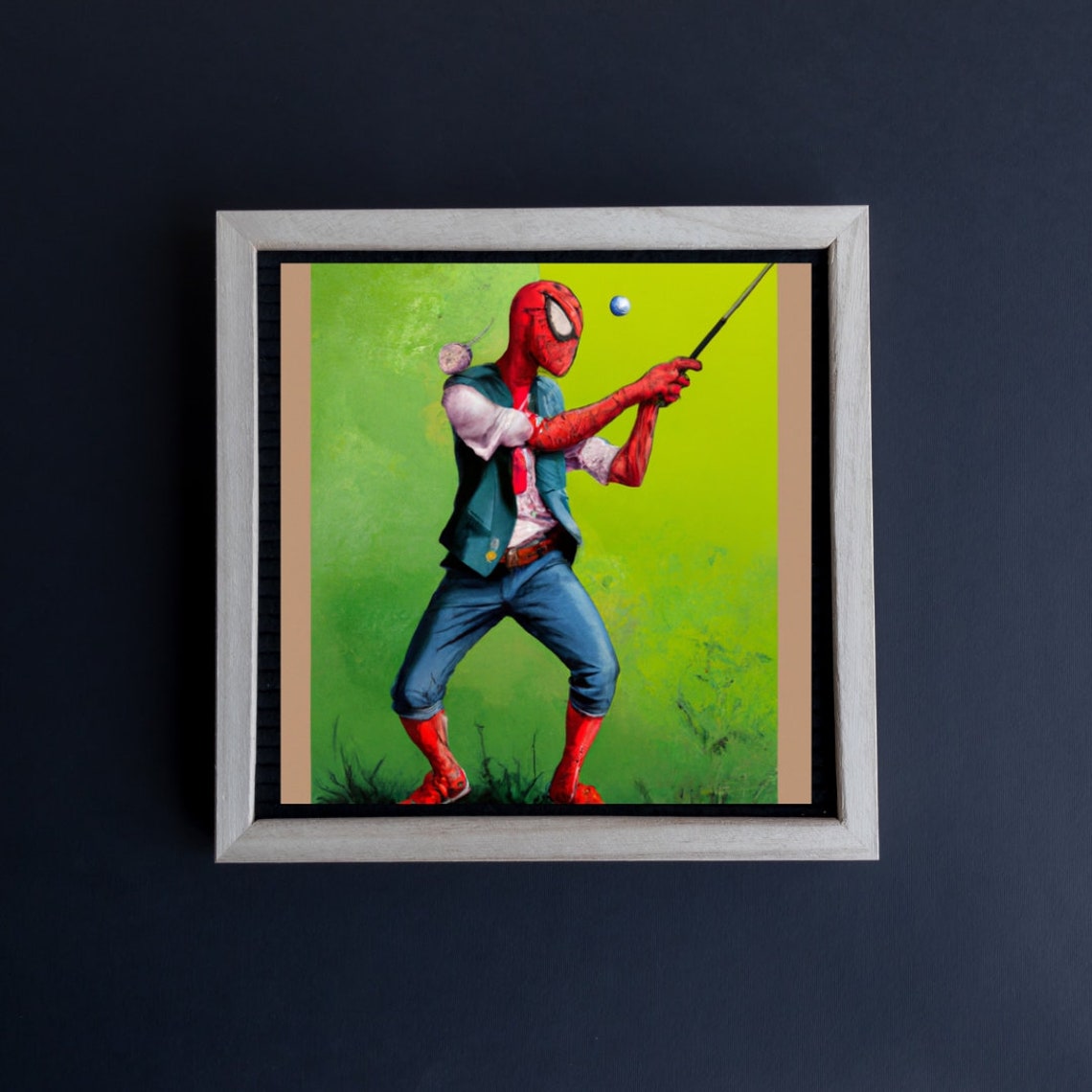 Spiderman Wall Art Spiderman Decor Marvel Wall Art DC Decor Etsy