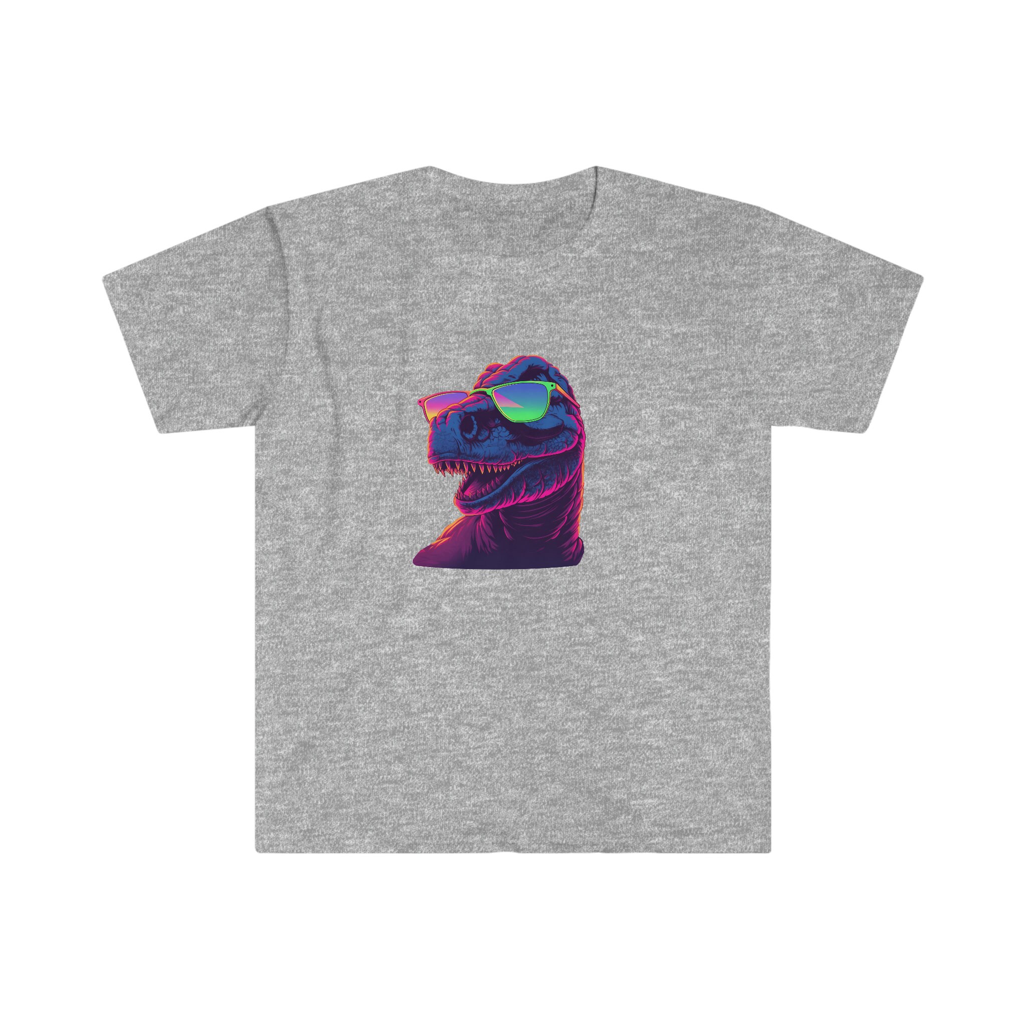 T-rex T-shirt Gift for Him Men's T-shirt White T Shirt