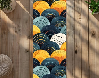 Modern Circles Yogamatta Halkfri Lättviktig
