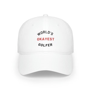 Low Profile Funny Golf Cap