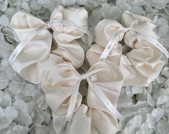 Bridesmaid Scrunchie  | Personalised Bridesmaid Gift | Bride to Be | Satin Scrunchie | Personalised Scrunchie