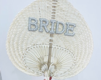Bride to Be Bamboo Fan | Bride Fan | Wedding Fan | Hen Party Fan | Bamboo Fan