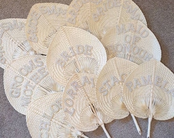 Bride to Be Bamboo Fan | Hen Party Fans | Bride to be fan | Wedding Fans | Wedding Party Gift | Wedding Favour