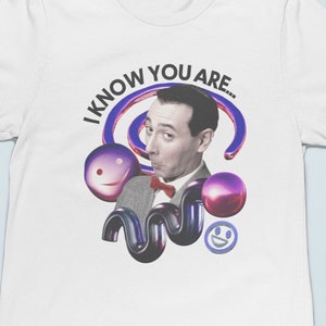 Pee Wee Herman, Paul Reubens, Pee Wees Playhouse, 80s, Unisex Short Sleeve Tee