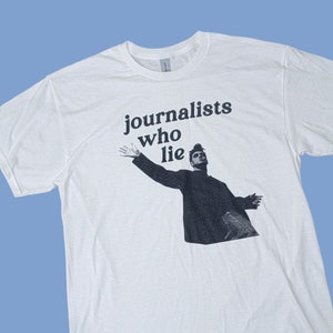 Morrissey, Journalists Who Lie, Kill Uncle, 90s, Vintage, Alternative rock, Indie, Unisex Short Sleeve White Tee