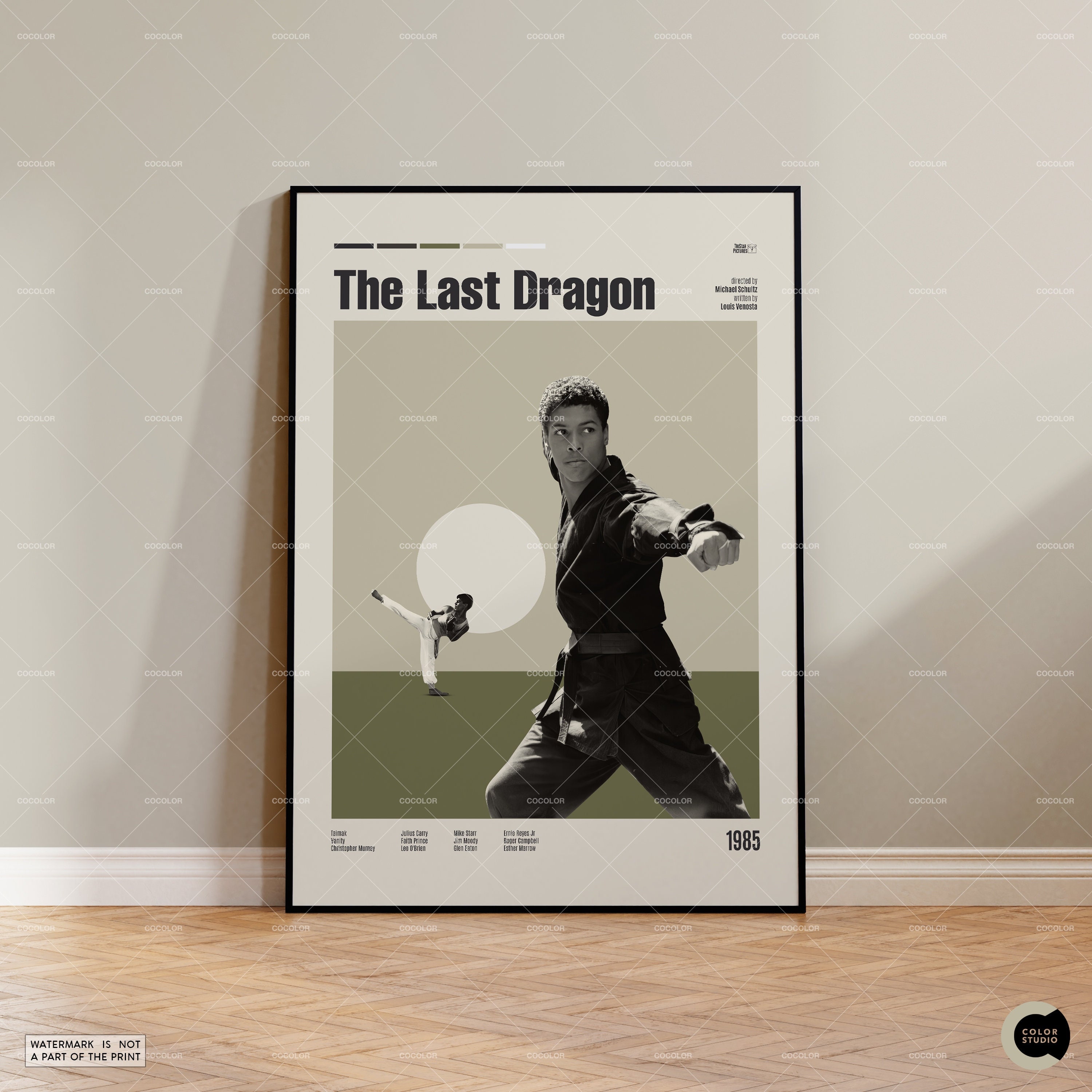 The Last Dragon (1985) Original Argentinean Movie Poster