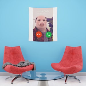 Tapestry John Pork Meme, John pork meme wall hanging Decoration 26 x 36  sold by BraKing, SKU 42021646