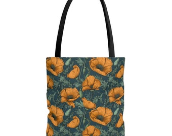 California Poppy Tote Bag