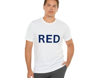 Patriotic Paradox Tee - RED in Blue Edition