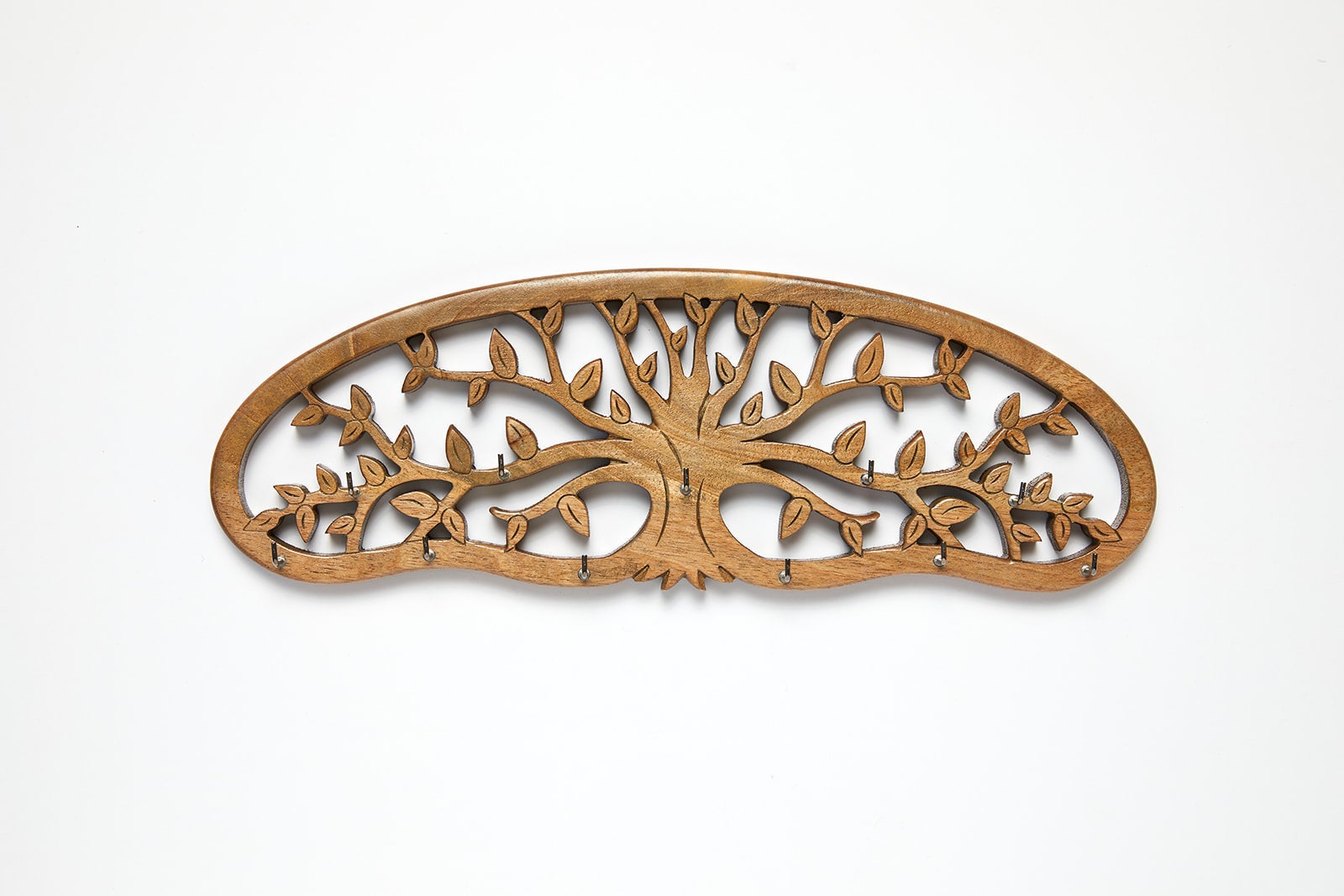 Tree of Life Jewelry Hanger Wooden Tree Jewelry Holder Wooden Wall