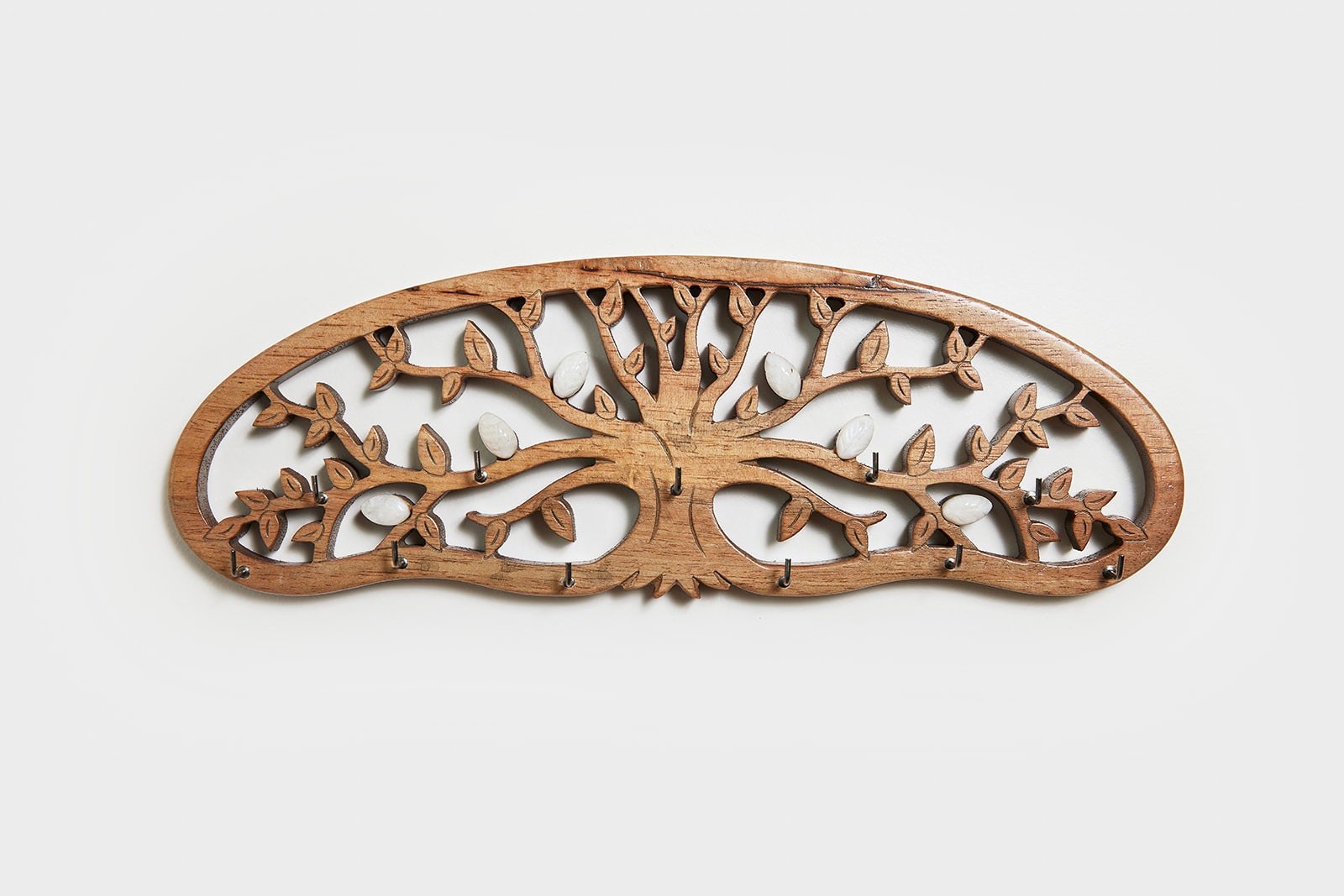 Tree of Life Jewelry Hanger Wooden Tree Jewelry Holder Wooden Wall