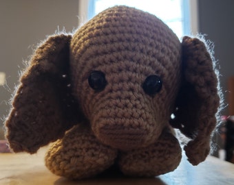 Buster Brown Needs a Home - Amigurumi Puppy