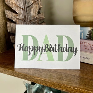 Alles Gute zum Geburtstag Papa druckbare Karte, digitale Geburtstagskarte