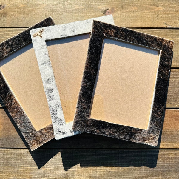 Cowhide Picture Frame 4x6
