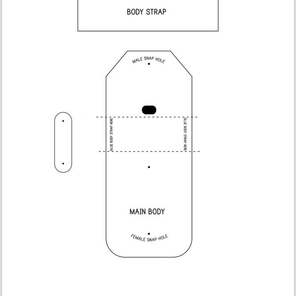 Patrón de caja de AirPods - artesanía en cuero - descarga en pdf - hecho a mano - fabricante de bricolaje