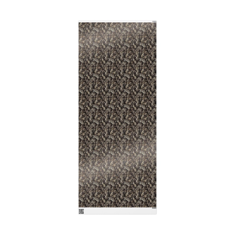 Rat Pattern Wrapping Paper, Vermin Lover Gift Packaging image 3