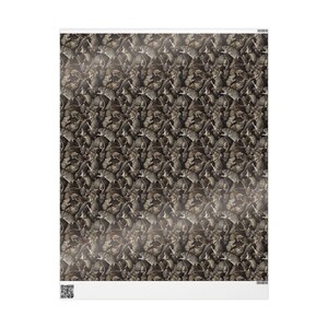 Rat Pattern Wrapping Paper, Vermin Lover Gift Packaging image 2