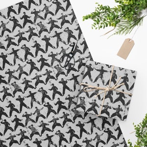 Kung Fu Wrapping Paper