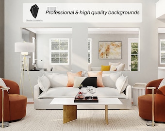 Fondos virtuales de zoom realista / Fondo de zoom / Telón de fondo / Fondo de oficina / Equipos de Microsoft / WebEx / Skype / Google Meet