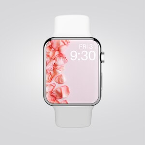 Floral Apple Watch Wallpaper | Apple Watch Face Flower | Floral Apple Watch Background | Boho Aesthetic | Apple Watch Wallpaper Boho