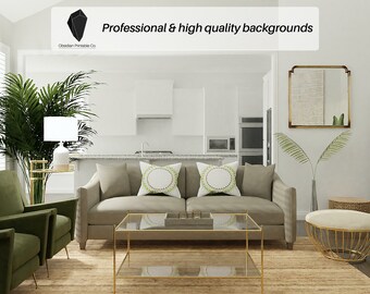 Fondos virtuales de zoom realista / Fondo de zoom / Telón de fondo / Fondo de oficina / Equipos de Microsoft / WebEx / Skype / Google Meet