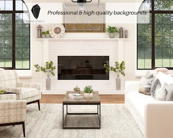 Fondos virtuales de zoom realista / Fondo de zoom / Telón de fondo / Fondo de oficina / Equipos de Microsoft / WebEx / Skype / Google Meet