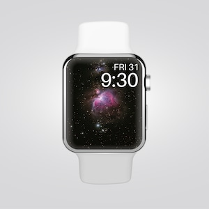 Weltraum Apple Watch Wallpaper | Weltraum Zifferblatt | Apple Watch Face | Weltraumuhr Hintergrund | Apple Watch Ästhetik | Smartwatch | Boho