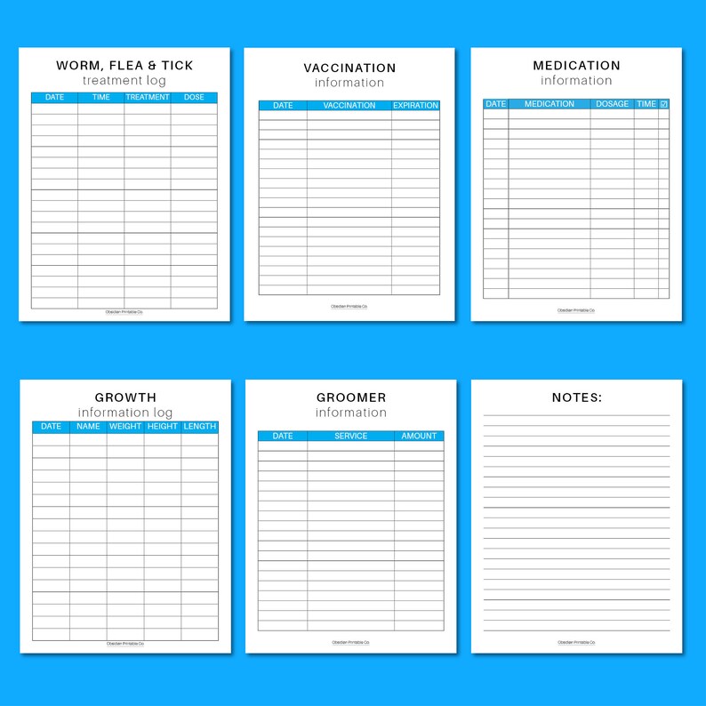Printable Pet Planner, fillable Pet Planner, pet care planner, pet sitting forms, pet sitting, pet sitter notes, puppy organizer, pet care binder, cat care, kitten care, puppy care, dog planner, cat planner, pet care binder, veterinarian printable,