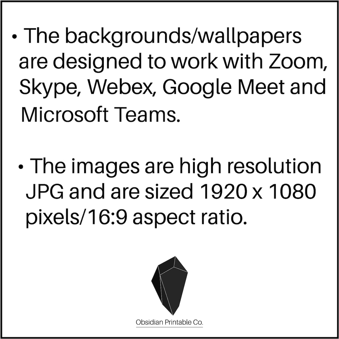 Realistic Zoom Virtual Backgrounds Zoom Background Backdrop Office