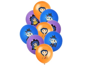 9-piece set Spooky movie Themed Balloon Bouquet BQ92