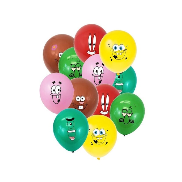 Spongebob Balloons - Etsy