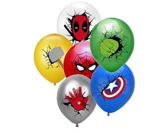 Set di 6 palloncini assortiti per bambini BQ67