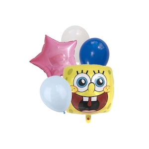 5 Pcs Kids Cartton Balloon Bouquet BQ44
