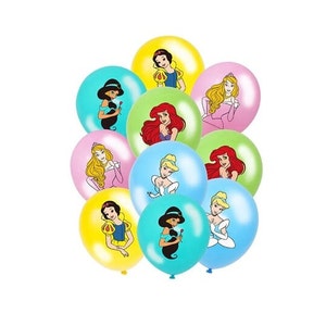 10-piece set Princess Balloon Bouquet BQ85