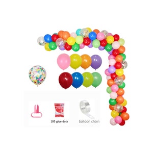 Multicolored Balloon Garland Arch DIY Kit BG11