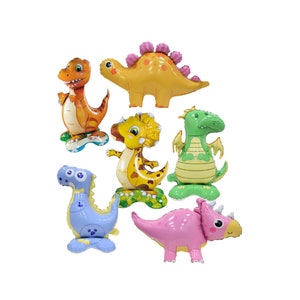 Assorted Standing Dinasaur Balloons