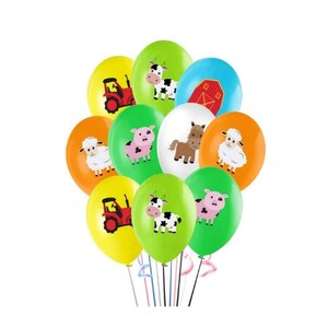 18-piece Barn Farmed Animal Themed Balloon Bouquet BQ84