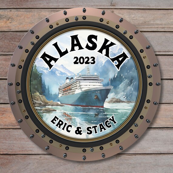 Personalized Alaskan Moose Mickey Or Minnie Disney Cruise Door