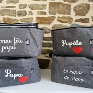 Sac isotherme personnalisé à 3 compartiments pour le camping et les vacances...