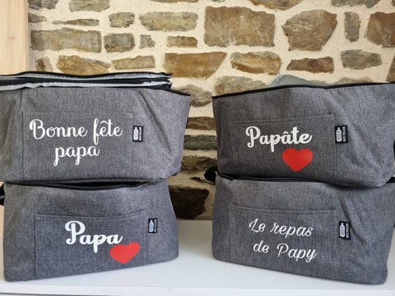 Sac isotherme personnalisé à 3 compartiments pour le camping et les vacances...