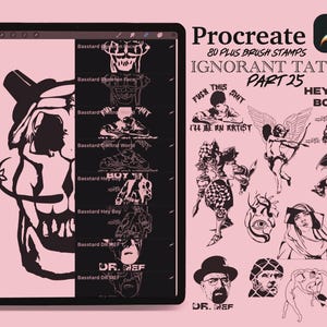 ignorant tattoo stamp from program Procrate